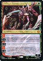 Lukka, Bound to Ruin (ONE-466) - mythic: (Showcase) - Foil