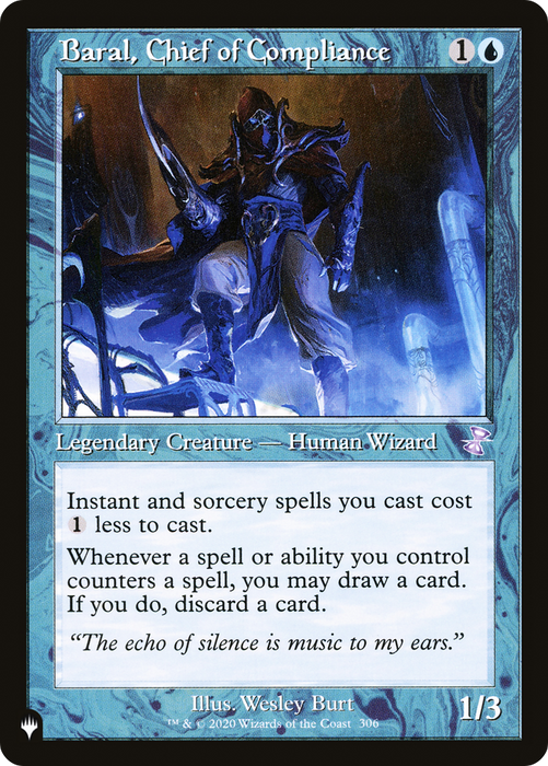 Baral, Chief of Compliance (LIST-TSR-306) - special