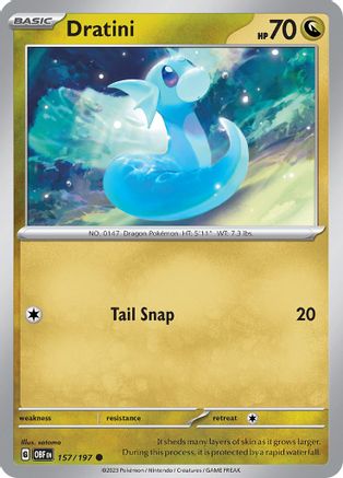 Dratini (157/197) - SOF  - Common