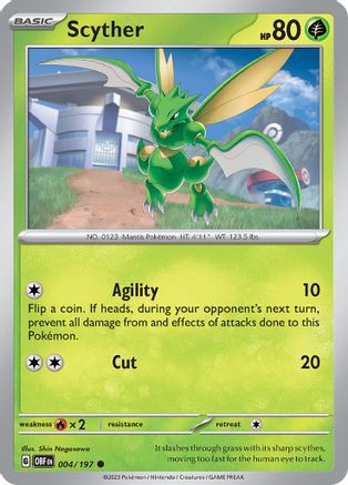 Scyther (004/197) - SOF  - Common