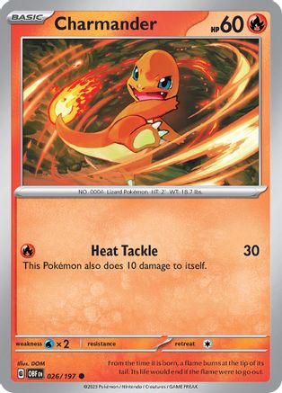 Charmander (026/197) - SOF  - Common