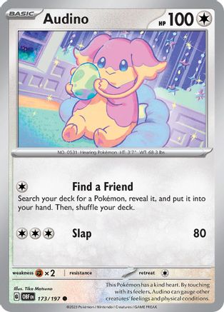 Audino (173/197) - SOF  - Common