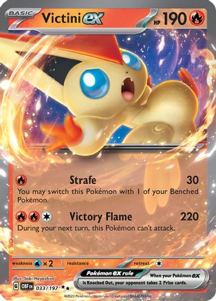 Victini ex (033/197) - SOF  - Double Rare - Holofoil