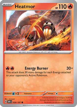Heatmor (039/197) - SOF  - Common - Reverse Holofoil