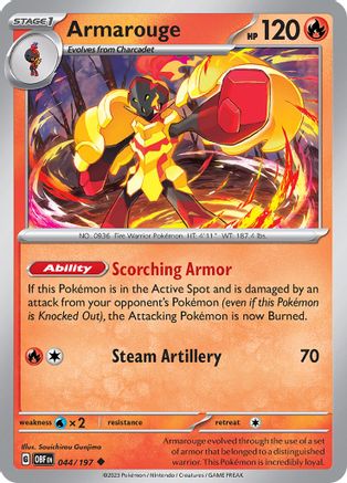Armarouge (044/197) - SOF  - Uncommon - Reverse Holofoil