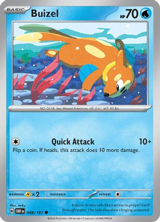 Buizel (048/197) - SOF  - Common