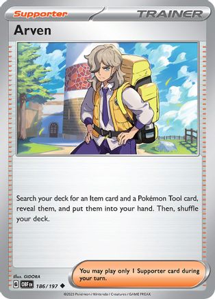 Arven (186/197) - SOF  - Uncommon