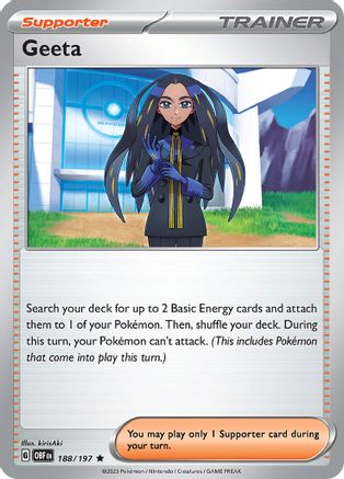 Geeta (188/197) - SOF  - Rare - Holofoil