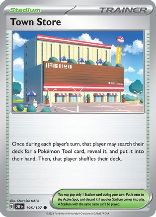 Town Store (196/197) - SOF  - Common