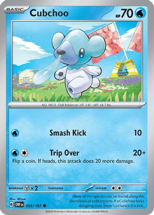 Cubchoo (053/197) - SOF  - Common