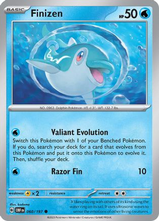 Finizen 60/197 (060/197) - SOF  - Common - Reverse Holofoil