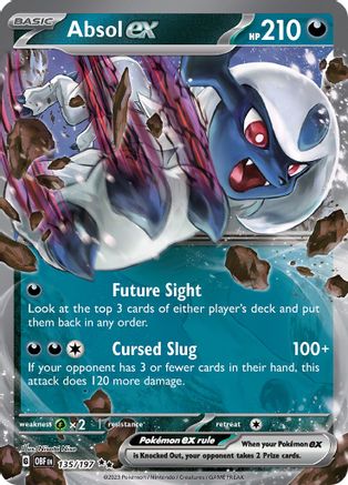 Absol ex (135/197) - SOF  - Double Rare - Holofoil