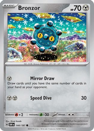 Bronzor (144/197) - SOF  - Common