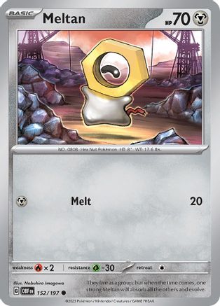 Meltan (152/197) - SOF  - Common - Reverse Holofoil