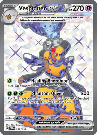 Vespiquen ex (212/197) - SOF  - Ultra Rare - Holofoil