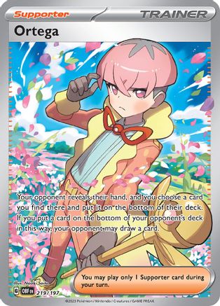 Ortega (219/197) - SOF  - Ultra Rare - Holofoil