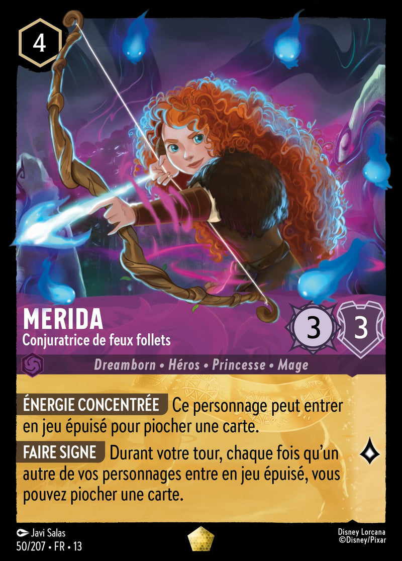 Merida - Conjuratrice de feux follets