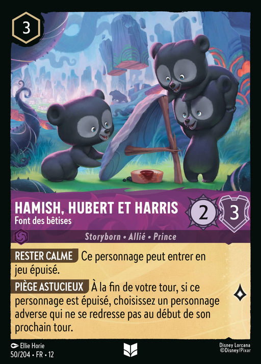 Hamish, Hubert et Harris - Font des bêtises