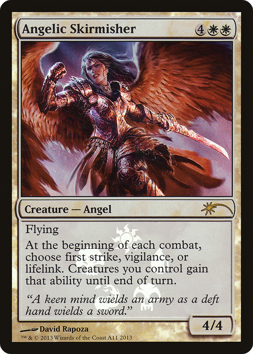 Angelic Skirmisher (MEDIA-A11) - rare - Foil