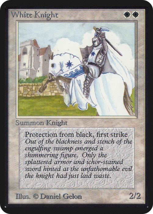 White Knight (LEA-043) - uncommon