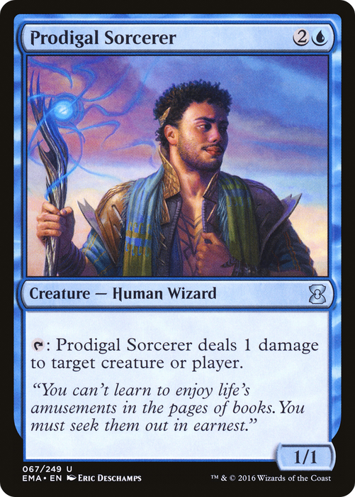 Prodigal Sorcerer (EMA-067) - uncommon - Foil