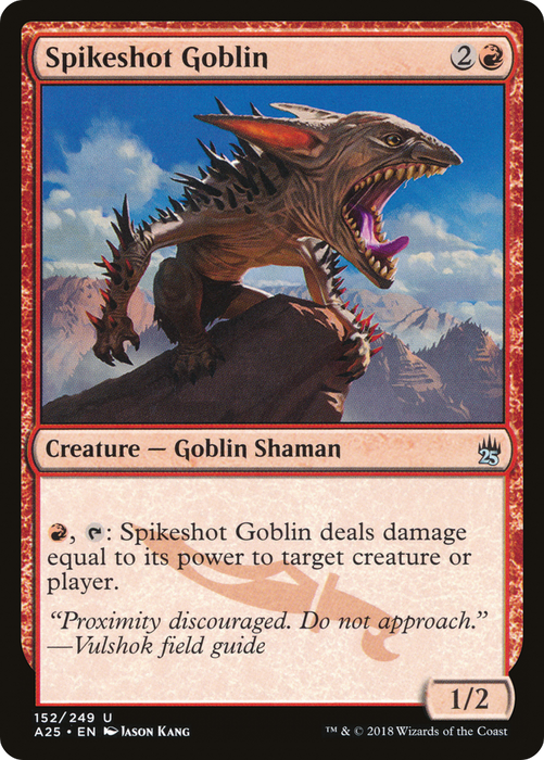 Spikeshot Goblin (A25-152) - uncommon - Foil