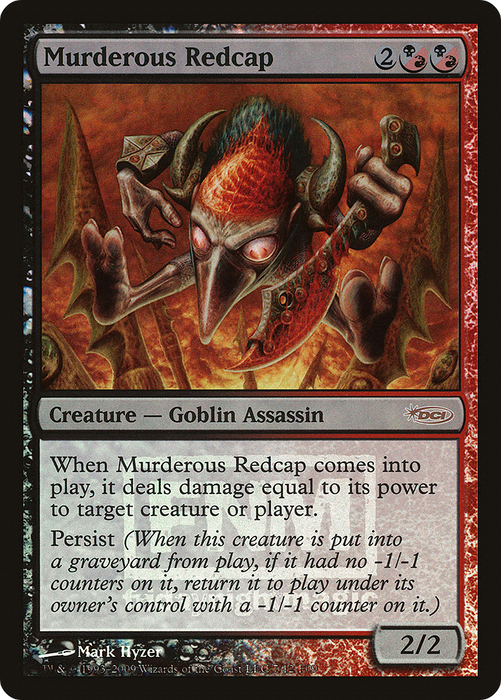 Murderous Redcap (FNM-007) - rare - Foil