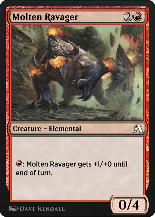 Molten Ravager (ANB-078) - common