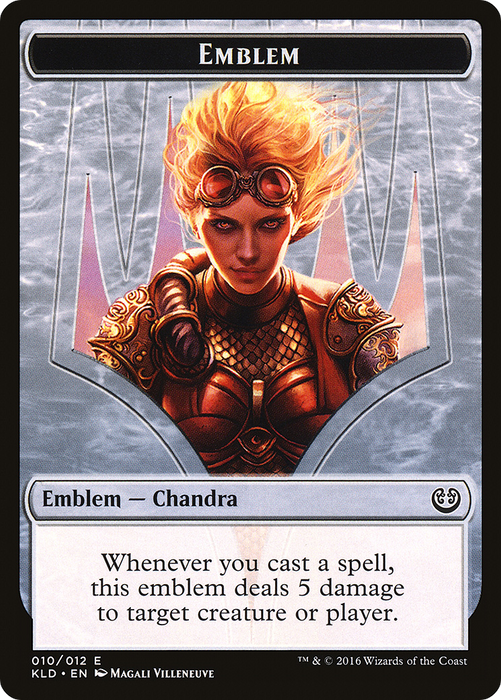 Chandra, Torch of Defiance Emblem (KLD-010) - common