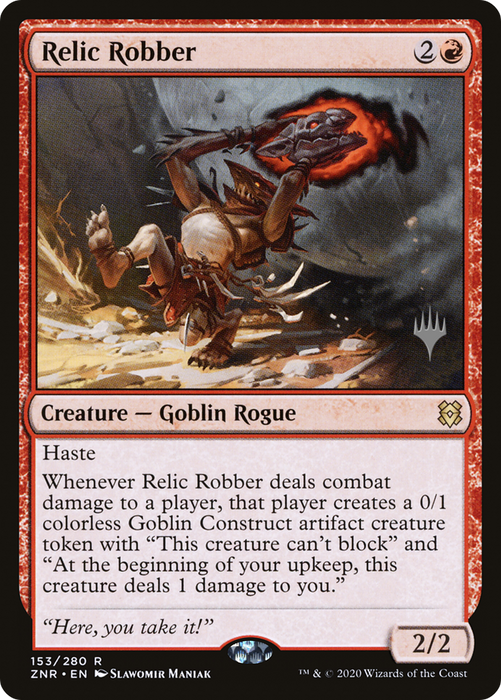 Relic Robber (PPZNR-153P) - rare - Foil