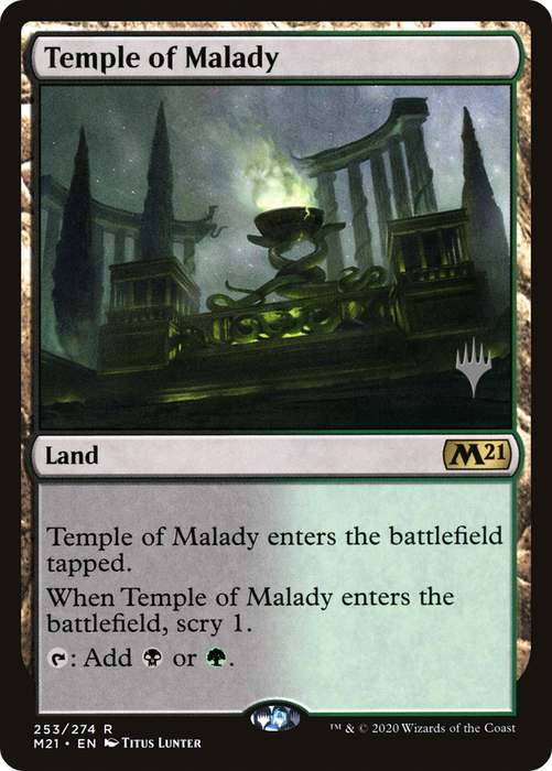 Temple of Malady (PPM21-253P) - rare