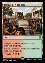 Temple of Abandon (M3C-385) - rare