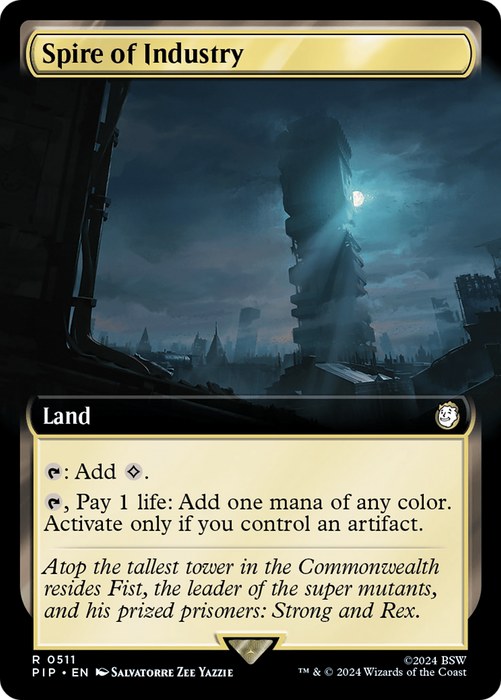 Spire of Industry (PIP-511) - rare: (Extended Art)