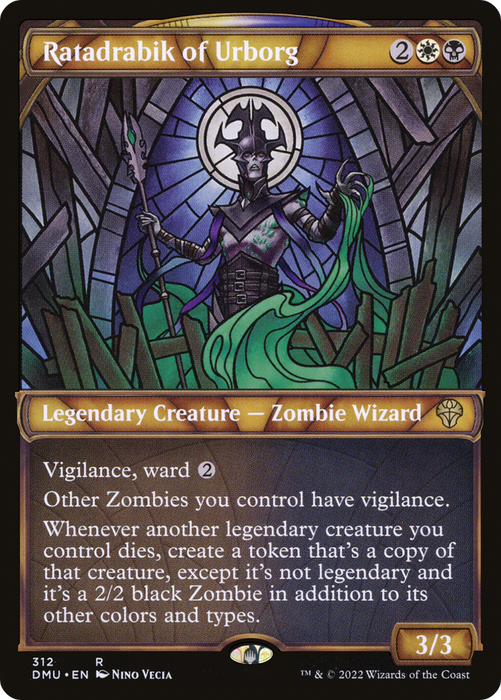 Ratadrabik of Urborg (DMU-312) - rare: (Showcase) - Foil