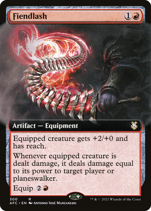 Fiendlash (AFC-300) - rare: (Extended Art)