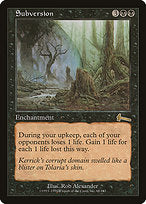 Subversion (ULG-068) - rare - Foil