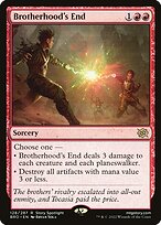 Brotherhood's End (BRO-128) - rare
