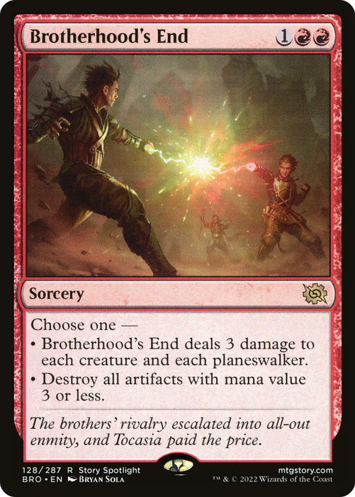 Brotherhood's End (BRO-128) - rare - Foil