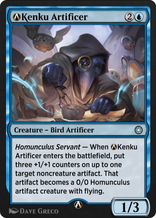 A-Kenku Artificer (HBG-A-125) - uncommon