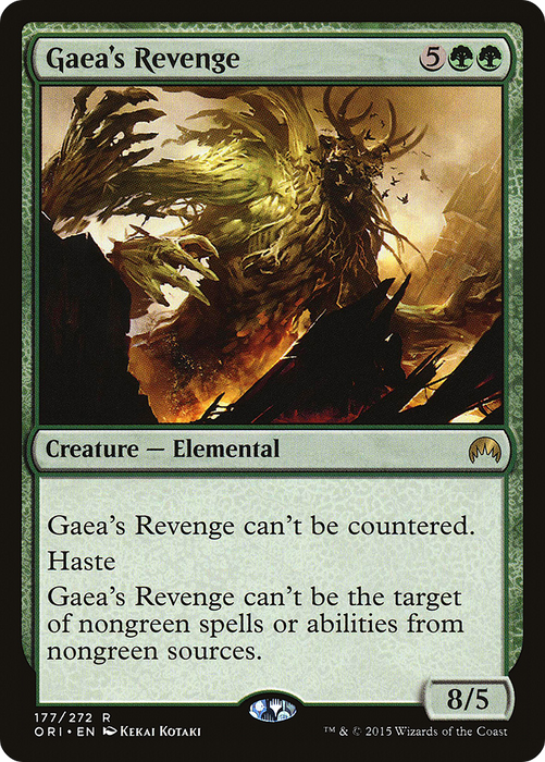 Gaea's Revenge (ORI-177) - rare - Foil