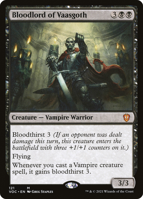 Bloodlord of Vaasgoth (VOC-121) - mythic