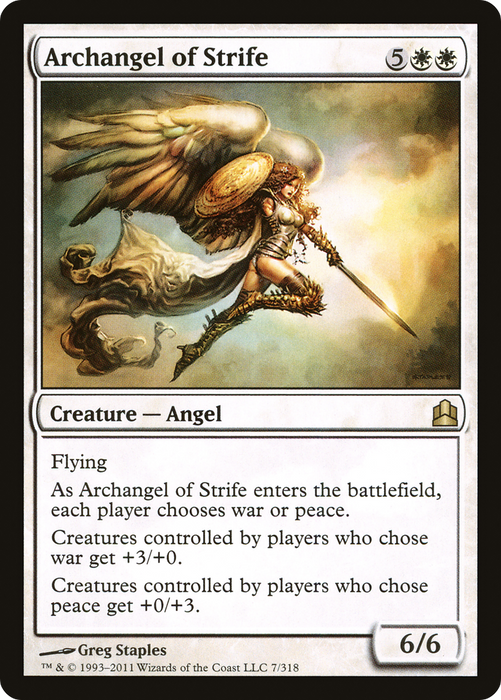 Archangel of Strife (CMD-007) - rare