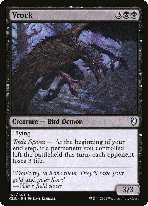 Vrock (CLB-157) - uncommon - Foil