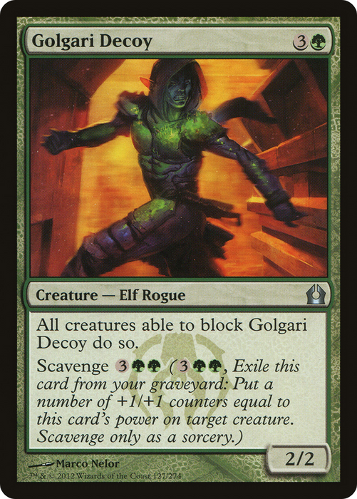 Golgari Decoy (RTR-127) - uncommon - Foil