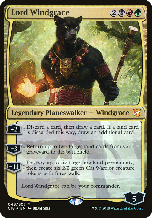 Lord Windgrace (OVER-043) - mythic - Foil