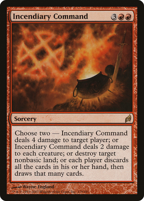 Incendiary Command (LRW-179) - rare