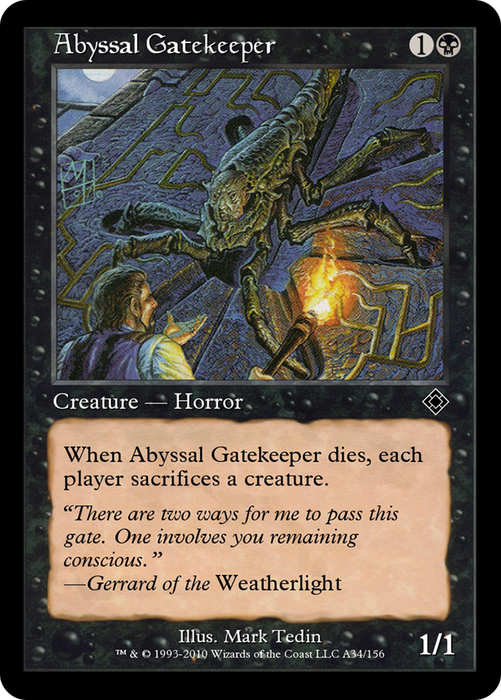 Abyssal Gatekeeper (TD0-A34) - common