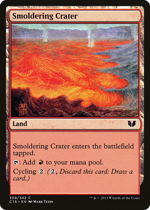 Smoldering Crater (C15-308) - common