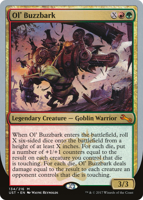 Ol' Buzzbark (UST-134) - mythic - Foil