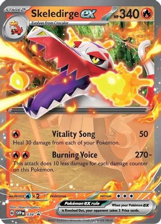 Skeledirge ex (034) - SSVPC  - Promo - Holofoil